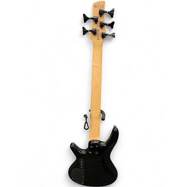 Used Ibanez GSR205SM 5 String Natural Gray Burst Electric Bass Guitar