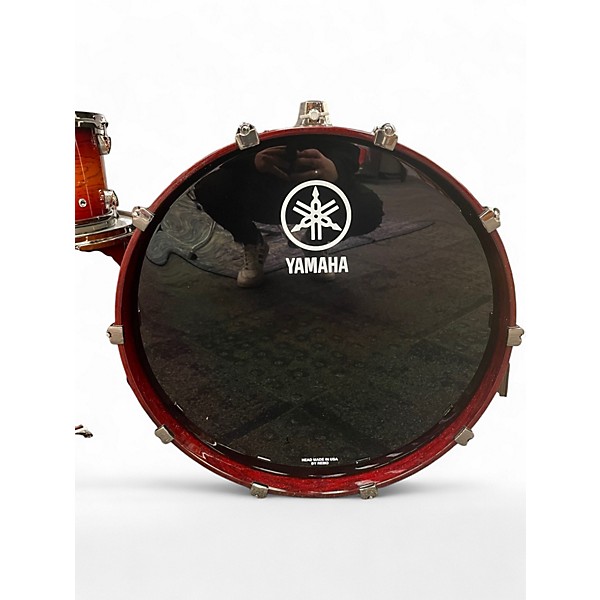 Used Yamaha 3 Piece Live Custom Oak Shell Drum Kit
