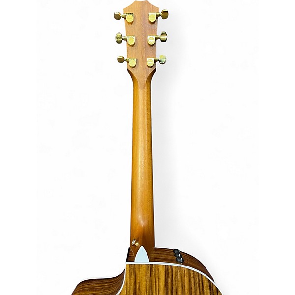 Used Taylor 214CE Deluxe Natural Acoustic Electric Guitar