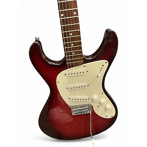 Used Danelectro danoblaster red sparkle Solid Body Electric Guitar