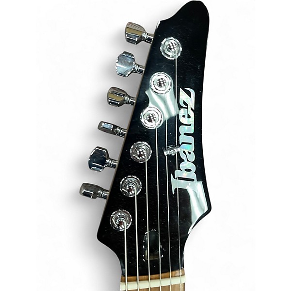 Used Ibanez AZ2491QM Ocean Blue Burst Solid Body Electric Guitar