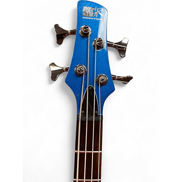 Used Ibanez SR300 Starlight Blue Electric Bass Guitar