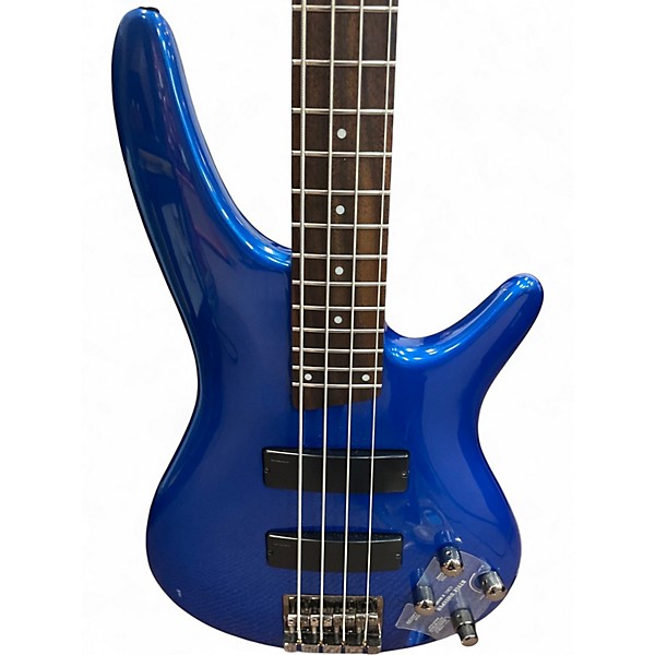 Used Ibanez SR300 Starlight Blue Electric Bass Guitar