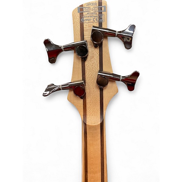 Used Ibanez SR300 Starlight Blue Electric Bass Guitar