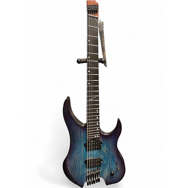 Used Legator G6FP Headless Cali Cobalt Solid Body Electric Guitar
