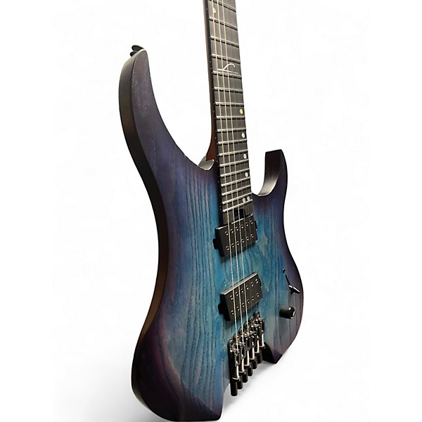 Used Legator G6FP Headless Cali Cobalt Solid Body Electric Guitar