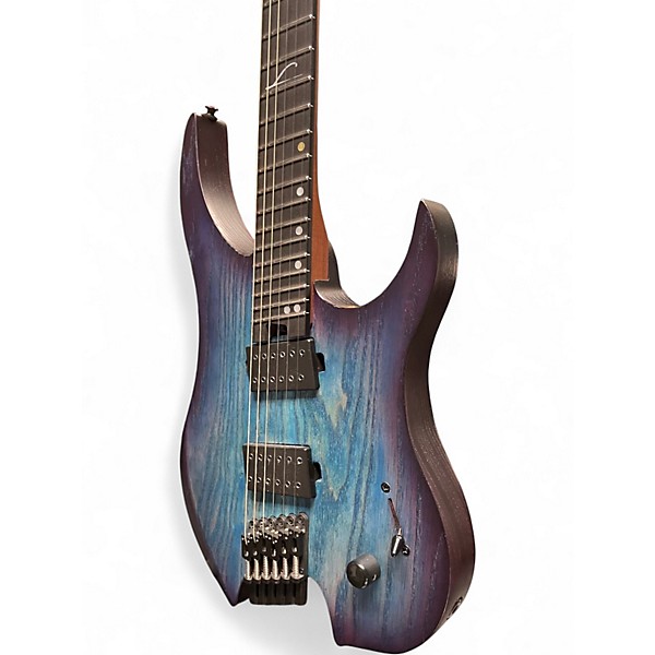 Used Legator G6FP Headless Cali Cobalt Solid Body Electric Guitar