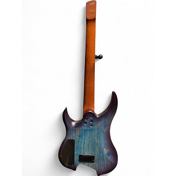 Used Legator G6FP Headless Cali Cobalt Solid Body Electric Guitar