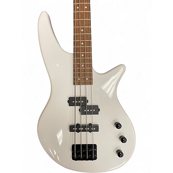 Used Jackson JS2 Spectra White Electric Bass Guitar