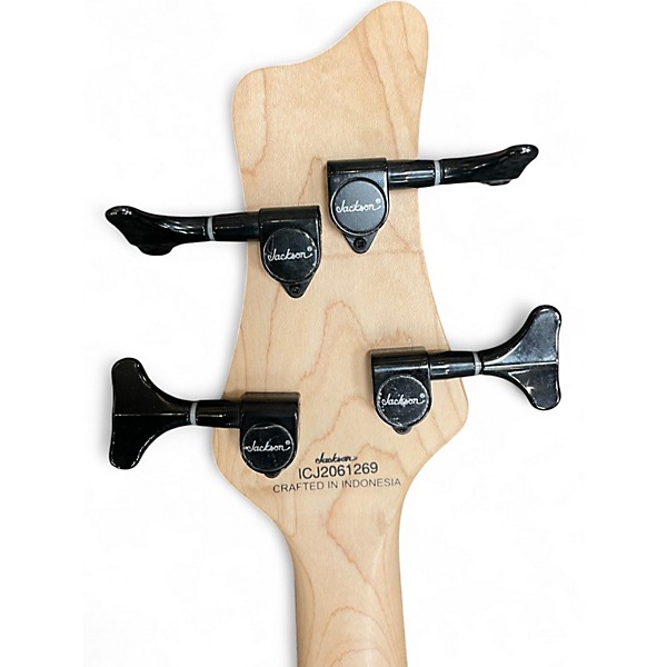 Used Jackson JS2 Spectra White Electric Bass Guitar