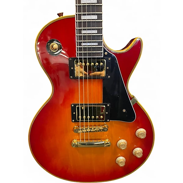 Used 2016 Gibson Les Paul Custom 2 Color Sunburst Solid Body Electric Guitar