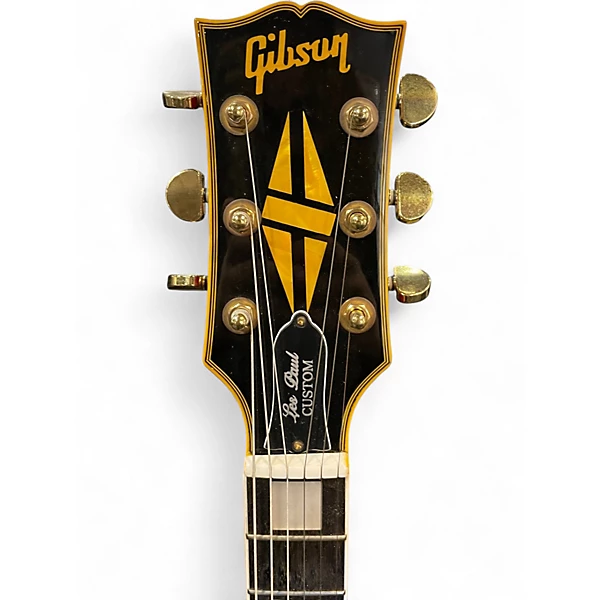 Used 2016 Gibson Les Paul Custom 2 Color Sunburst Solid Body Electric Guitar