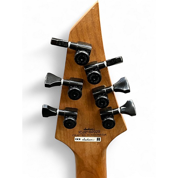 Used Jackson Pro Plus Series Misha Mansoor Signature Black Solid Body Electric Guitar