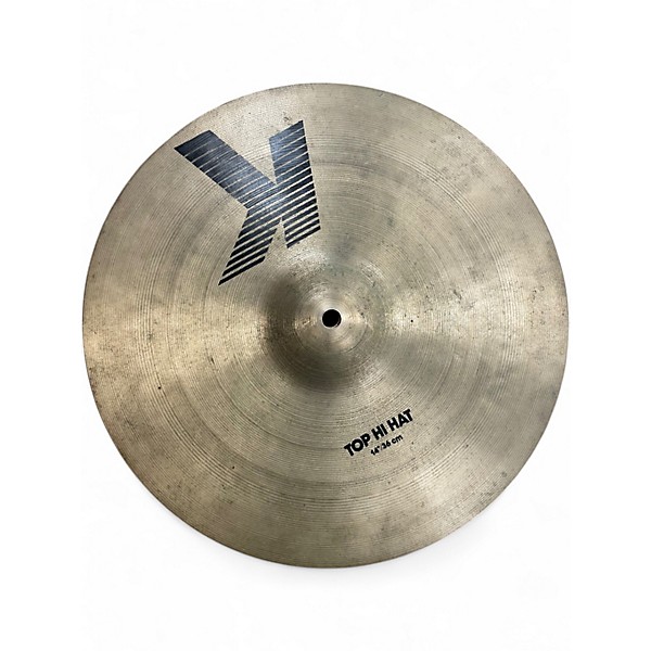 Used Zildjian 14in K Hi Hat Pair Cymbal