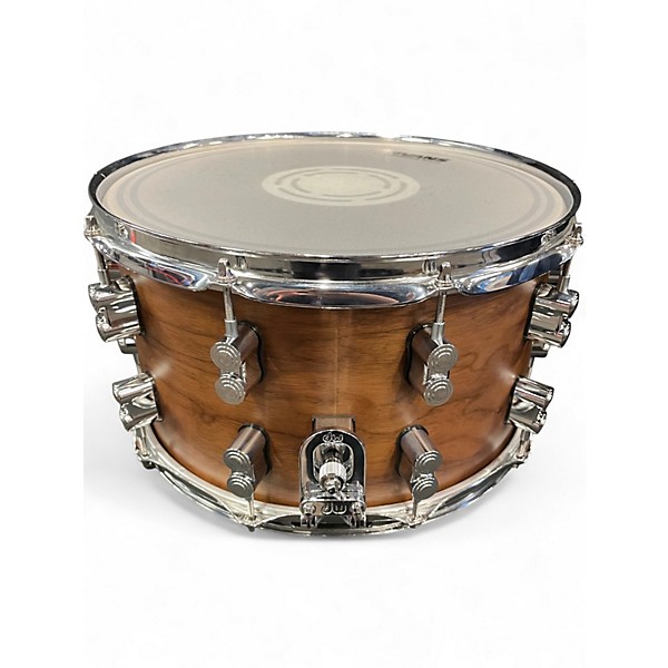 Used PDP by DW 8X14 20 PLY MAPLE WALNUT SNARE Natural Drum