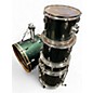 Used Yamaha 5 Piece RYDEEN SHELL PACK GREEN Drum Kit
