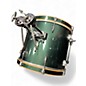 Used Yamaha 5 Piece RYDEEN SHELL PACK GREEN Drum Kit