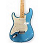 Used 2014 Fender Standard Stratocaster Left Handed Lake Placid Blue Electric Guitar