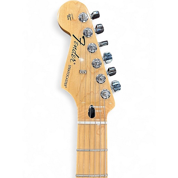 Used 2014 Fender Standard Stratocaster Left Handed Lake Placid Blue Electric Guitar