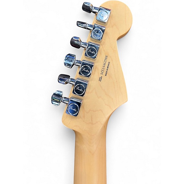 Used 2014 Fender Standard Stratocaster Left Handed Lake Placid Blue Electric Guitar