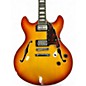 Used D'Angelico Premier DC XT Iced Tea Burst Hollow Body Electric Guitar