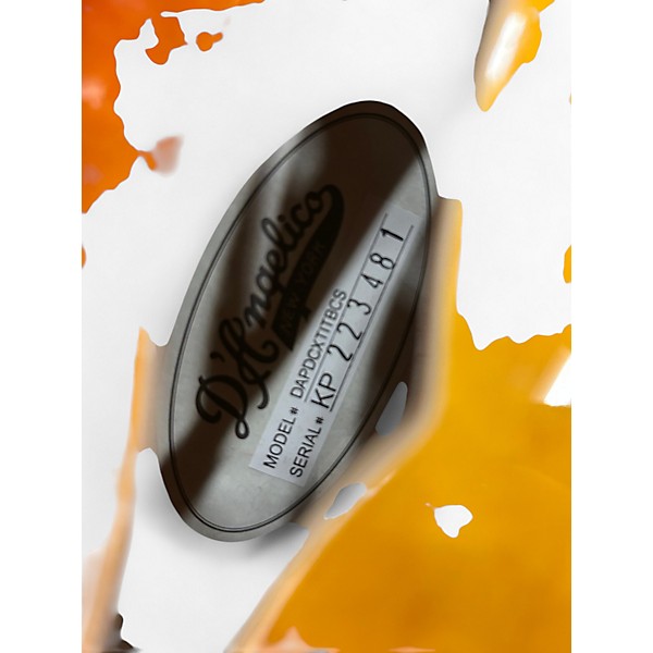 Used D'Angelico Premier DC XT Iced Tea Burst Hollow Body Electric Guitar