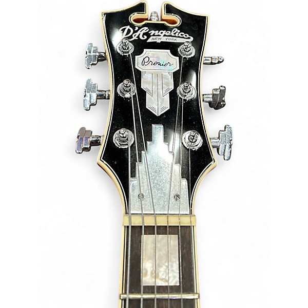 Used D'Angelico Premier DC XT Iced Tea Burst Hollow Body Electric Guitar