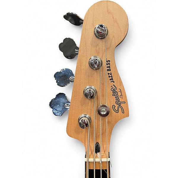 Used Squier Classic Vibe 70s Jazz Bass Natural Electric Bass Guitar