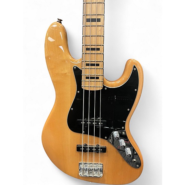 Used Squier Classic Vibe 70s Jazz Bass Natural Electric Bass Guitar