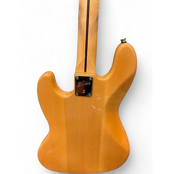 Used Squier Classic Vibe 70s Jazz Bass Natural Electric Bass Guitar