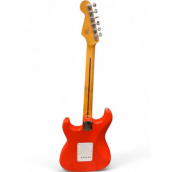 Used Squier Classic Vibe 1950S Stratocaster Red Solid Body Electric Guitar