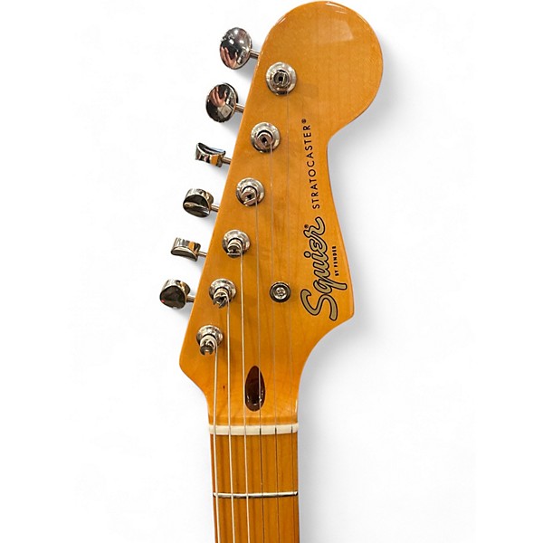 Used Squier Classic Vibe 1950S Stratocaster Red Solid Body Electric Guitar