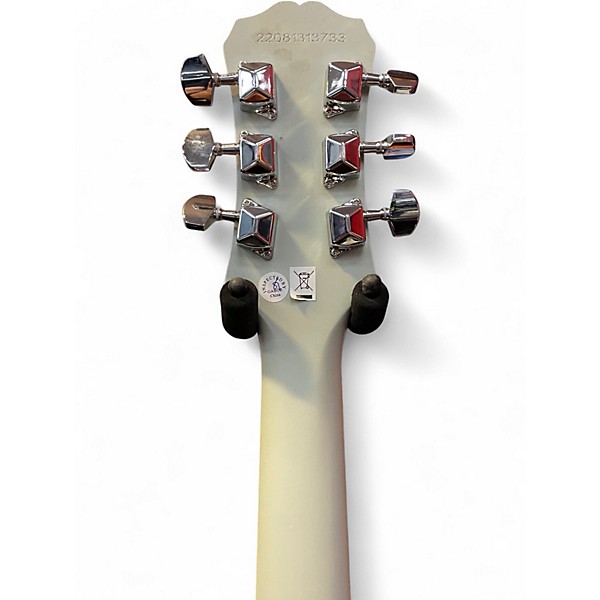 Used 2023 Epiphone Les Paul Special Alpine White Solid Body Electric Guitar