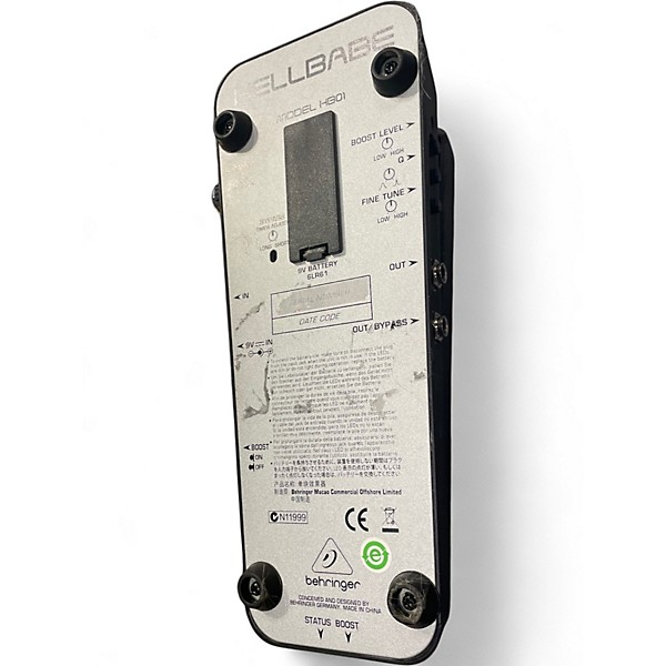 Used Behringer HB01 Hellbabe Optical Wah Effect Pedal