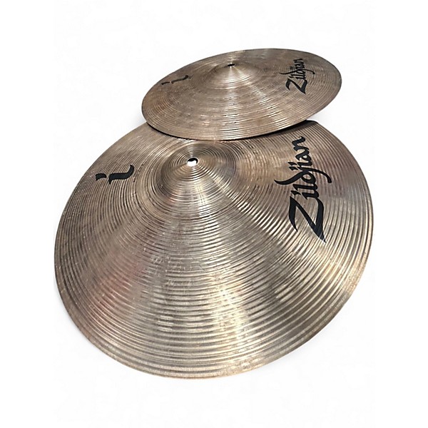 Used Zildjian 14in I Series Hi-Hat Cymbals Pair Cymbal