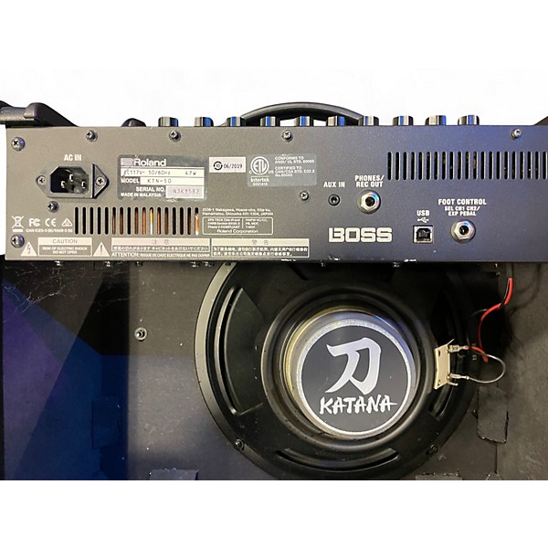 Used 2019 BOSS Katana KTN50 50W 1X12 Guitar Combo Amp