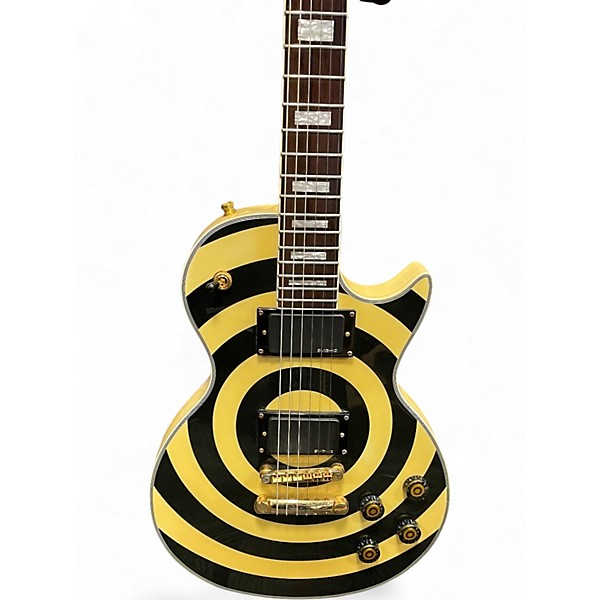Used Epiphone Zakk Wylde Signature Les Paul Bullseye Solid Body Electric Guitar