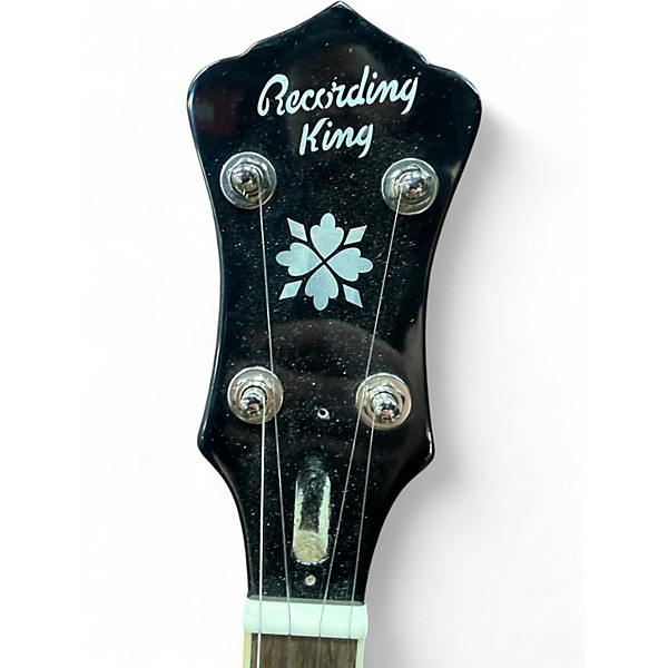 Used Recording King RKR20 Bluegrass Series Songster Natural Banjo