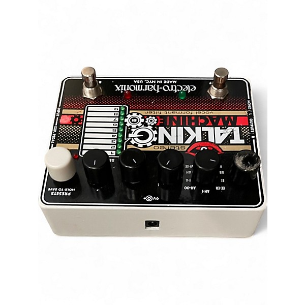 Used Electro-Harmonix Stereo Talking Machine Vocal Formant Filter Effect Pedal