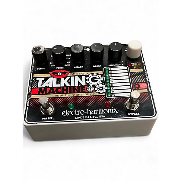 Used Electro-Harmonix Stereo Talking Machine Vocal Formant Filter Effect Pedal