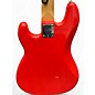 Used Squier Affinity PJ Bass Race Red Electric Bass Guitar
