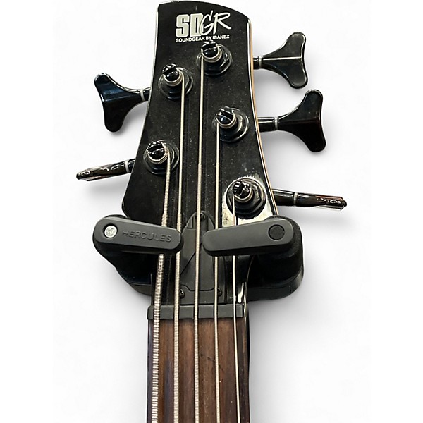 Used 2010 Ibanez GSR205 5 String Black Pearl Electric Bass Guitar