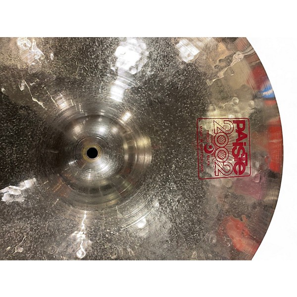 Used Paiste 22in 2002 Wild Ride Cymbal