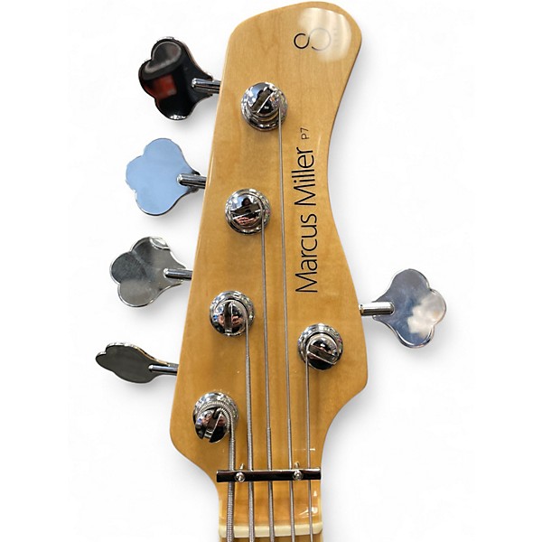 Used Sire Marcus Miller P7 Alder 5 String Tobacco Sunburst Electric Bass Guitar