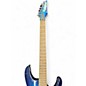 Used Ibanez S670QM BLUE Solid Body Electric Guitar