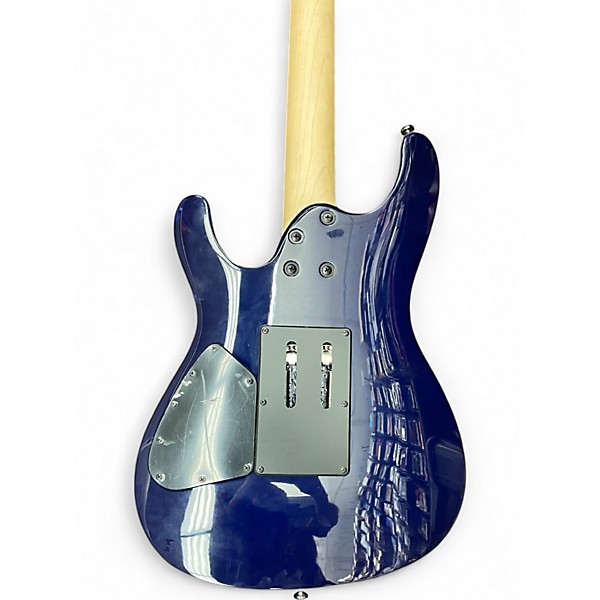 Used Ibanez S670QM BLUE Solid Body Electric Guitar