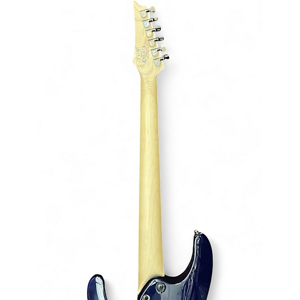 Used Ibanez S670QM BLUE Solid Body Electric Guitar