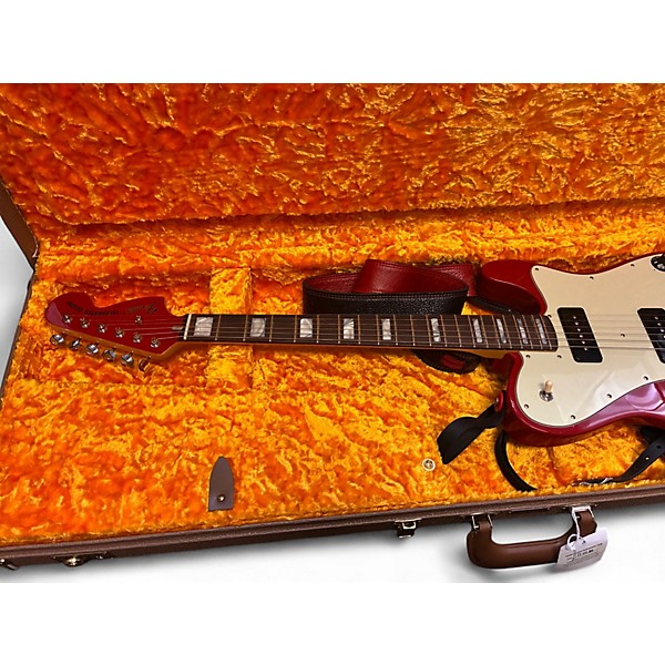 Used Fender Chris Shiflett cleaver Telecaster Deluxe Dakota Red Solid Body Electric Guitar