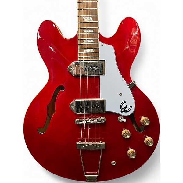 Used Epiphone Casino Cherry Hollow Body Electric Guitar