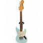 Used Fender kurt cobain signature jagstang Daphne Blue Solid Body Electric Guitar thumbnail